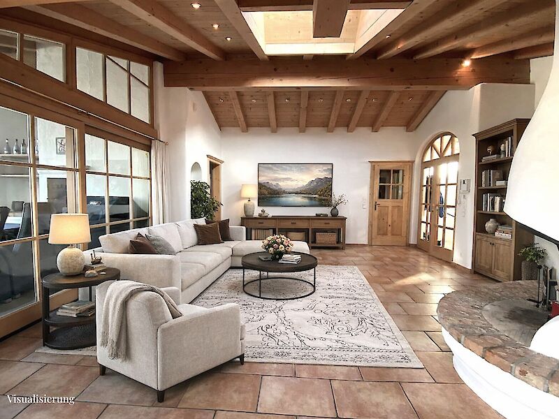 Dachgeschosswohnung in sehr sonniger und ruhiger Lage