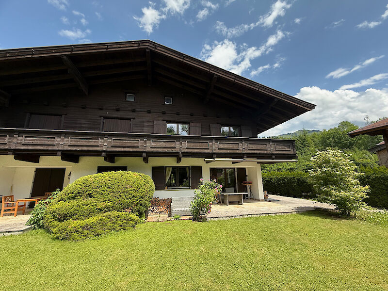 Maisonette apartment with leisure residence on the sunny side in Kitzb