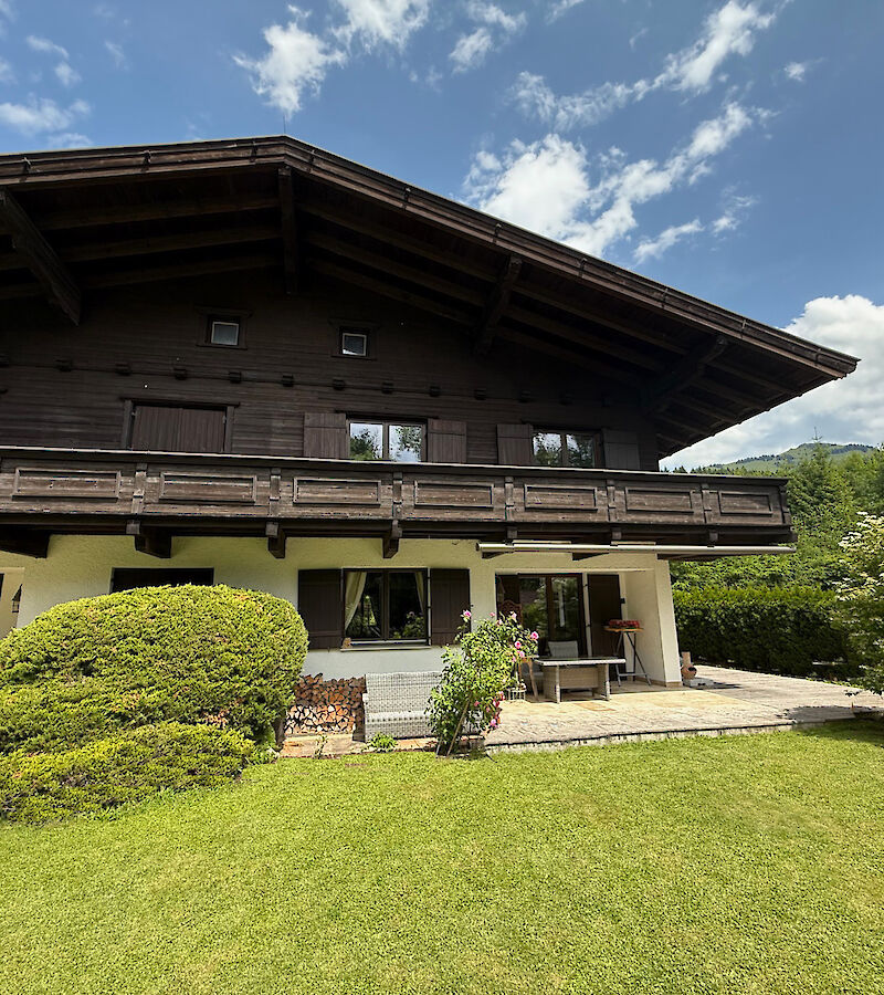 Maisonette apartment with leisure residence on the sunny side in Kitzb