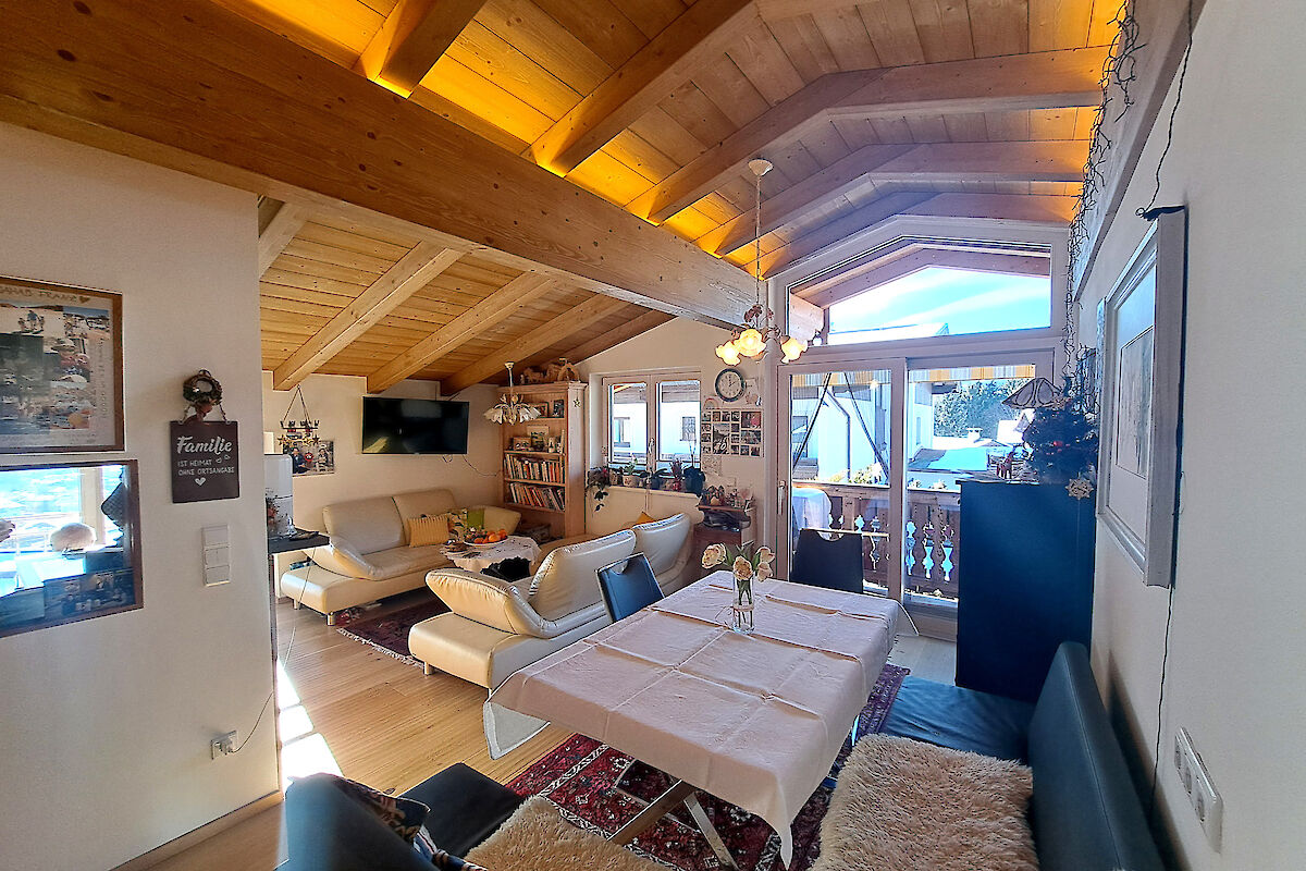 Apartment for sale on sunny hill in Kirchberg in Tyrol
