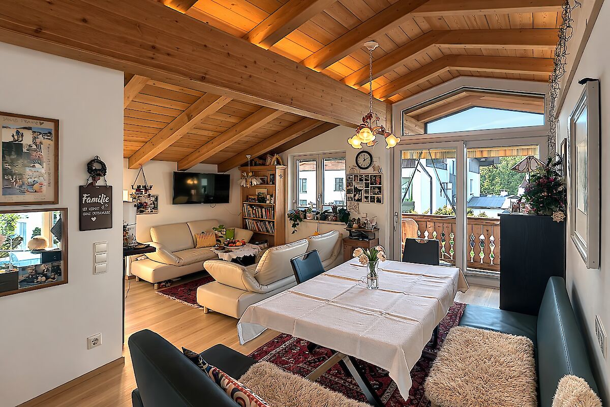 Apartment for sale on sunny hill in Kirchberg in Tyrol