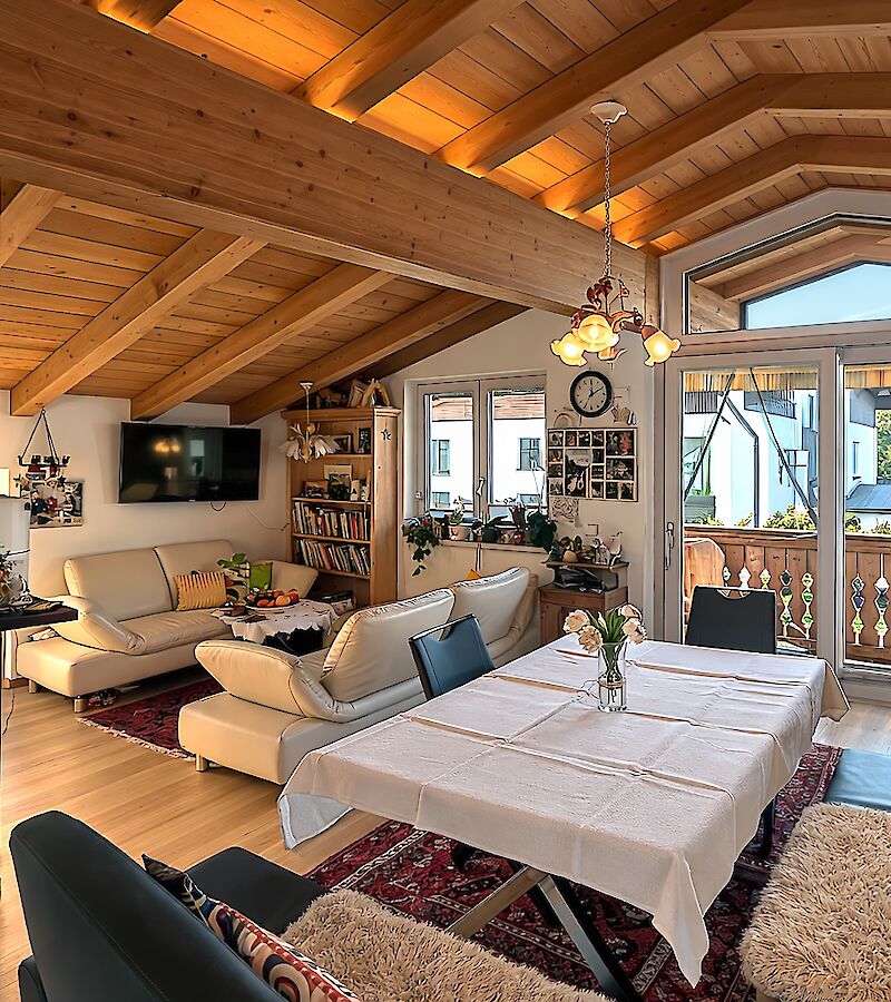 Apartment for sale on sunny hill in Kirchberg in Tyrol