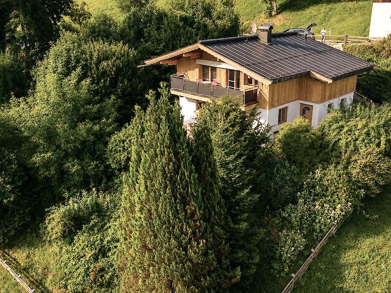 Chalet auf der Sonnseite von Kitzbühel in Panoramalage 
